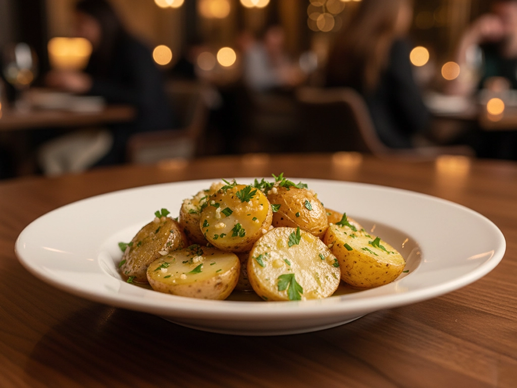 Ensalada de Papines al Ajo